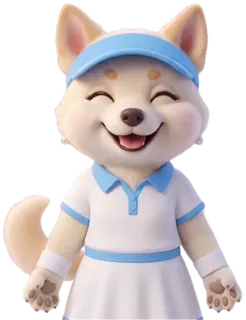 Linh vật Cún Tennis, tuổi Tuất